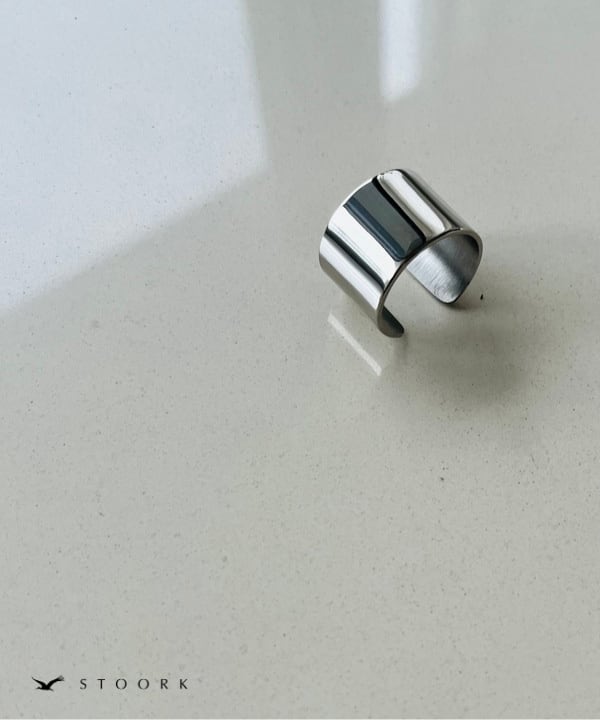 【再入荷】316L silver Open Ring