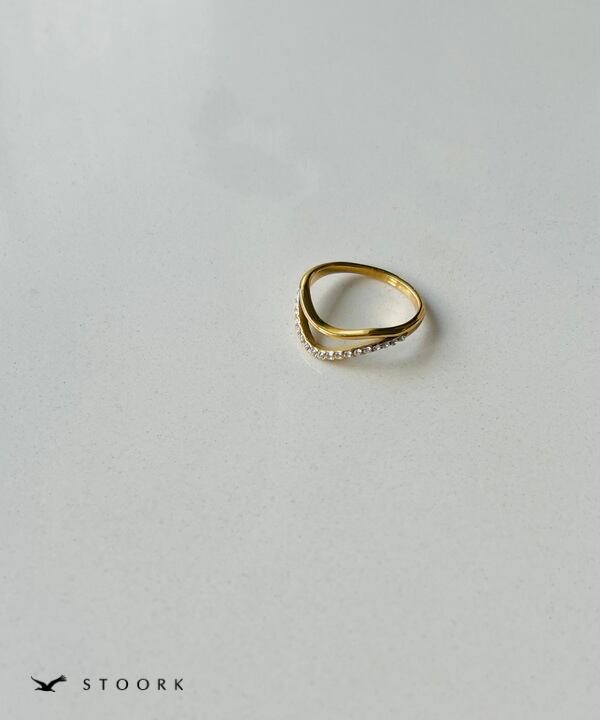 【再入荷】Double V Ring