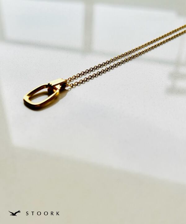 【再入荷】Simple Rectangle Necklace