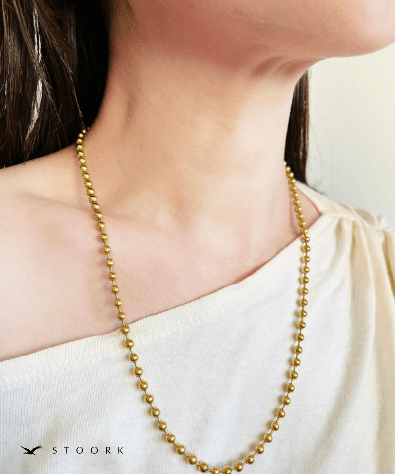 【再入荷】Ball Chain Necklace - stoork
