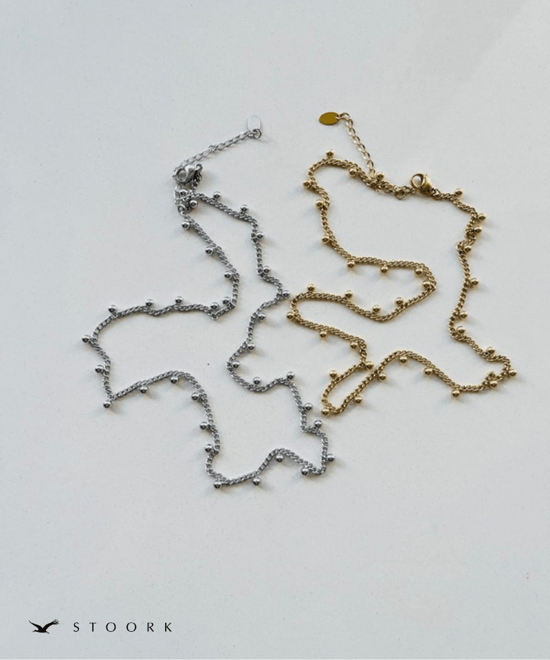 Ball Charm Chain Necklace - stoork