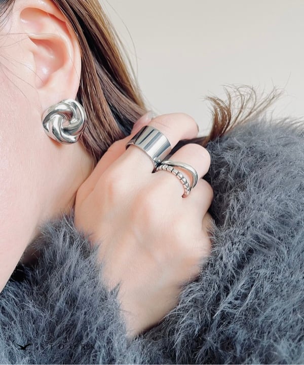 【再入荷】316L silver Open Ring