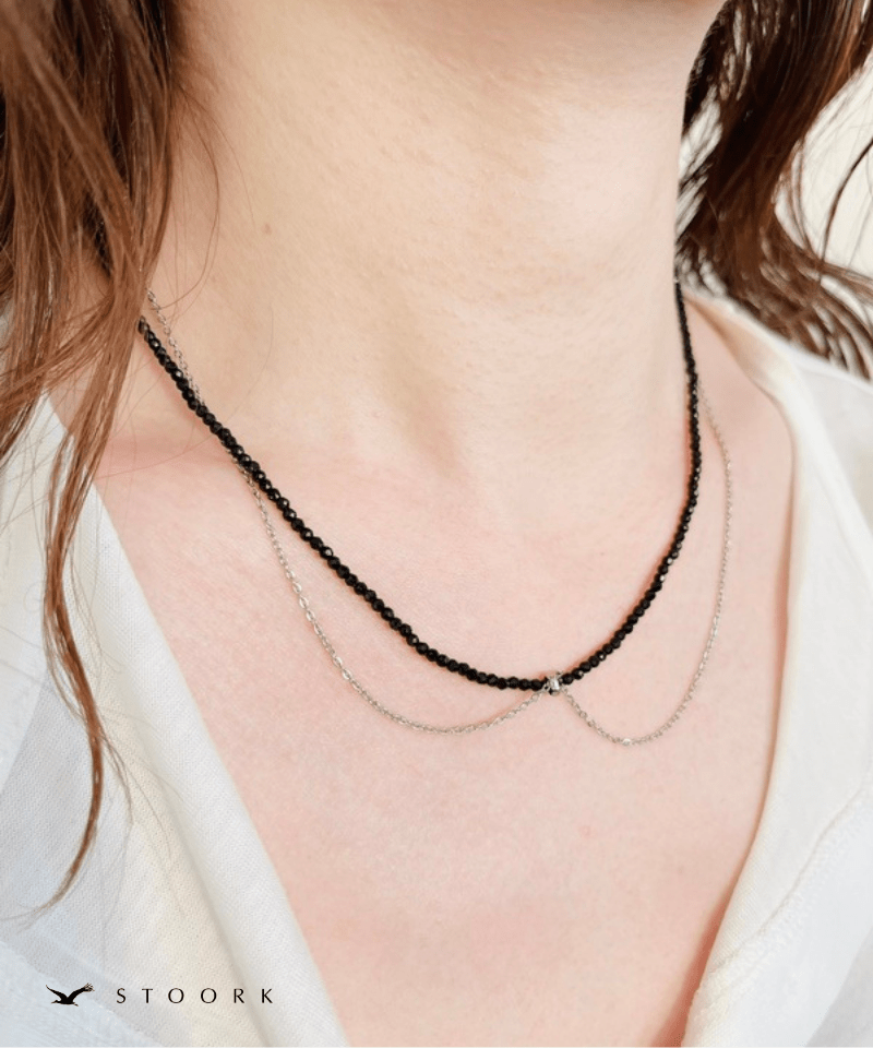 Black Layer Necklace - stoork