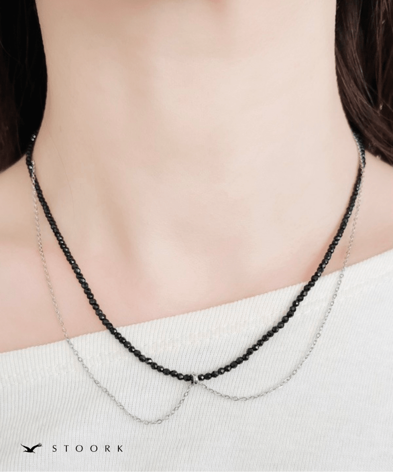 Black Layer Necklace - stoork