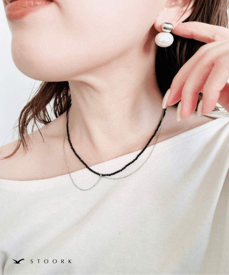 Black Layer Necklace - stoork
