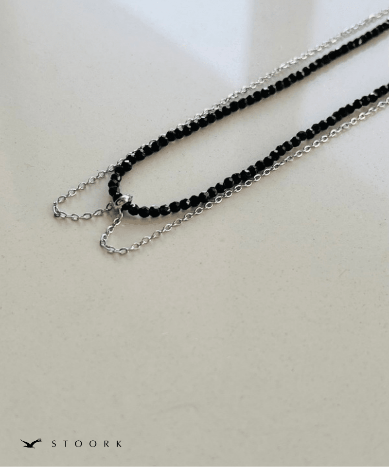 Black Layer Necklace - stoork