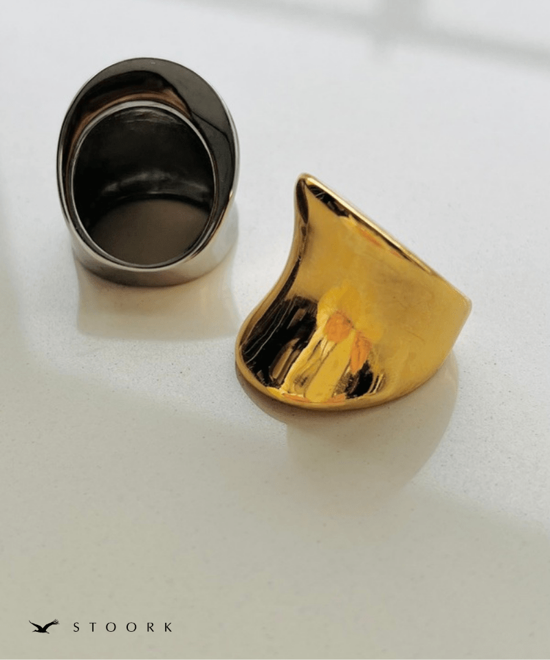 Bold Curve Ring - stoork