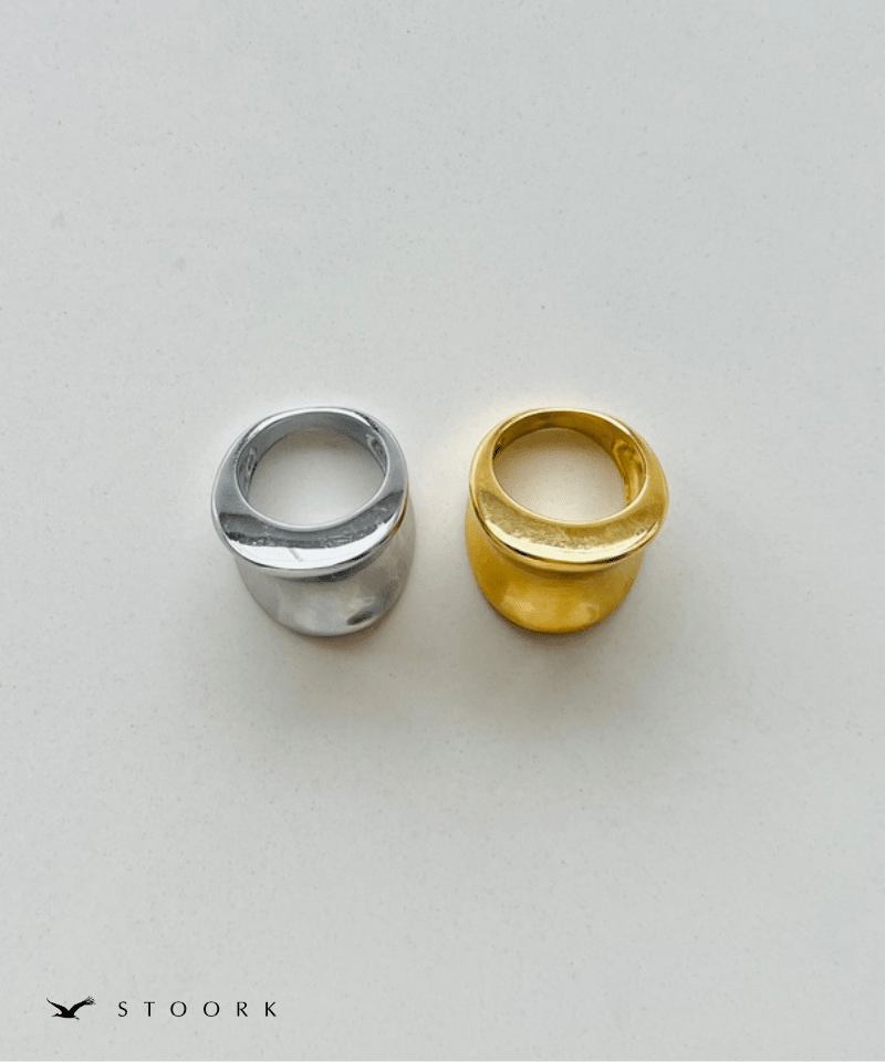 Bold Curve Ring - stoork