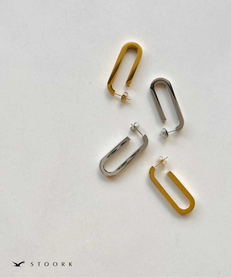 Bold Open Oval Pierce - stoork