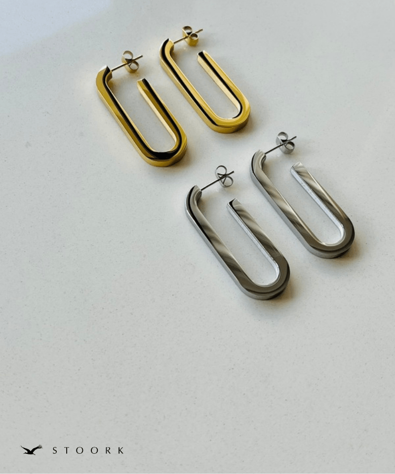 Bold Open Oval Pierce - stoork