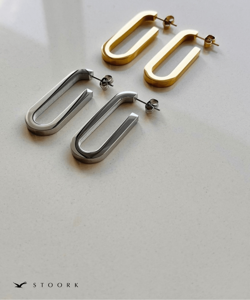 Bold Open Oval Pierce - stoork