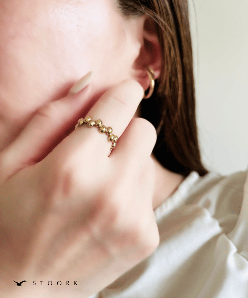 Bubble Ring | 金属アレルギー対応アクセサリー通販ショップ