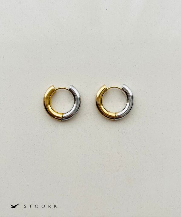 2Tone Metal Hoop Pierce