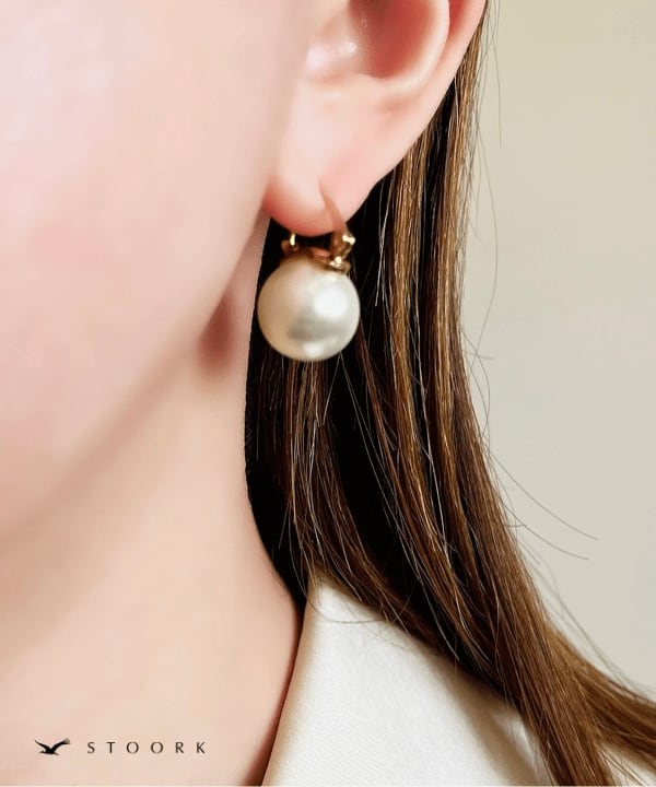 【再入荷】Big Pearl Pierce