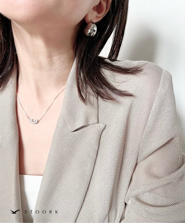 s925 U Necklace