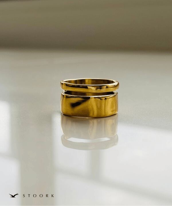 【再入荷】Double Wide Ring
