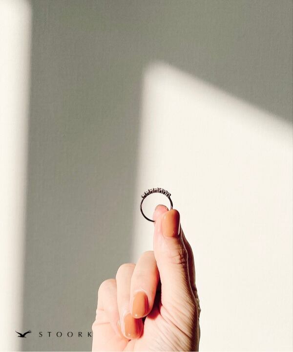 s925 Zircon Ring