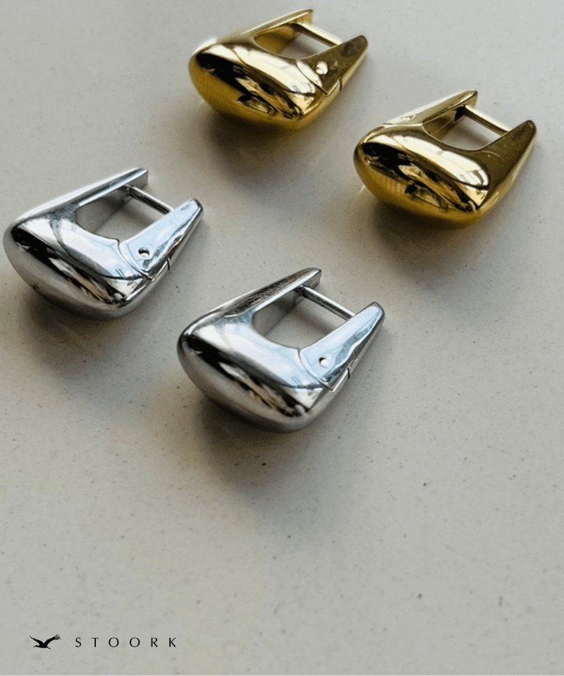 Chunky Drop Mini Hoop Pierce - stoork