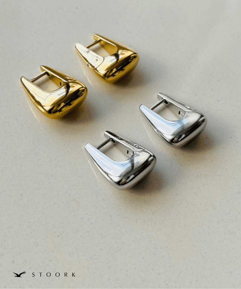Chunky Drop Mini Hoop Pierce - stoork