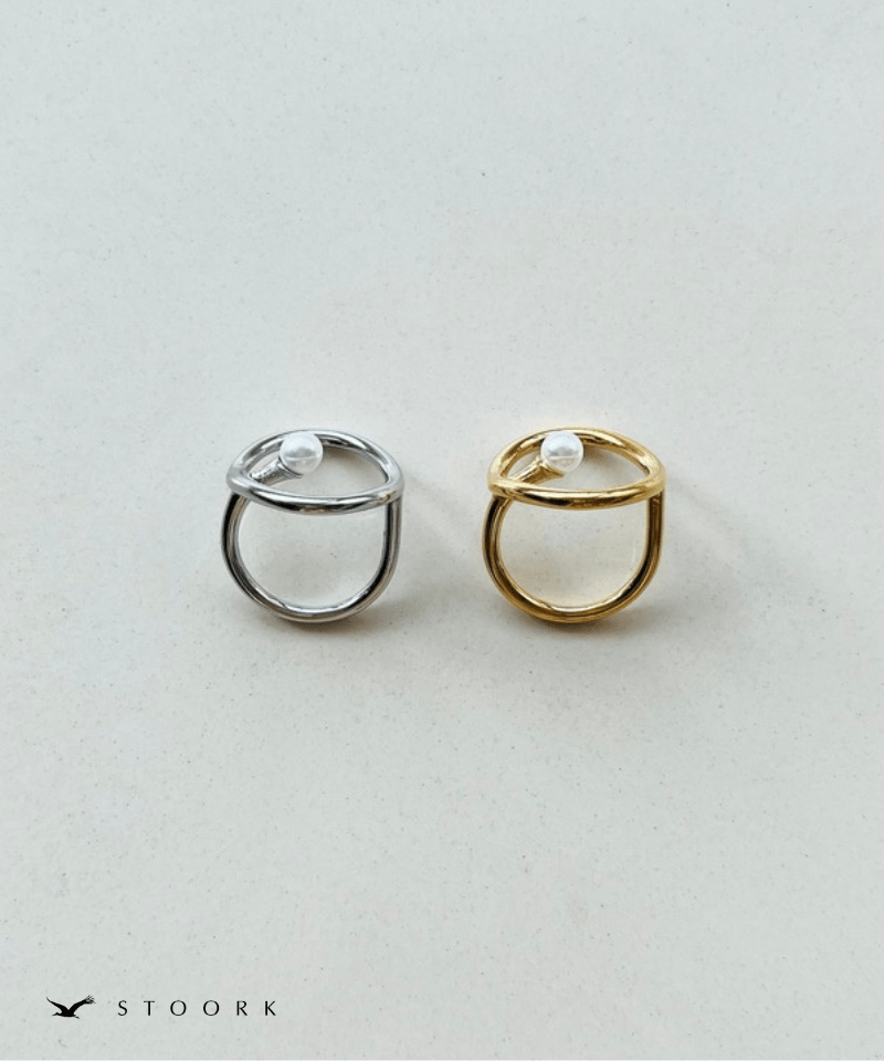 Circle Pearl Ring - stoork