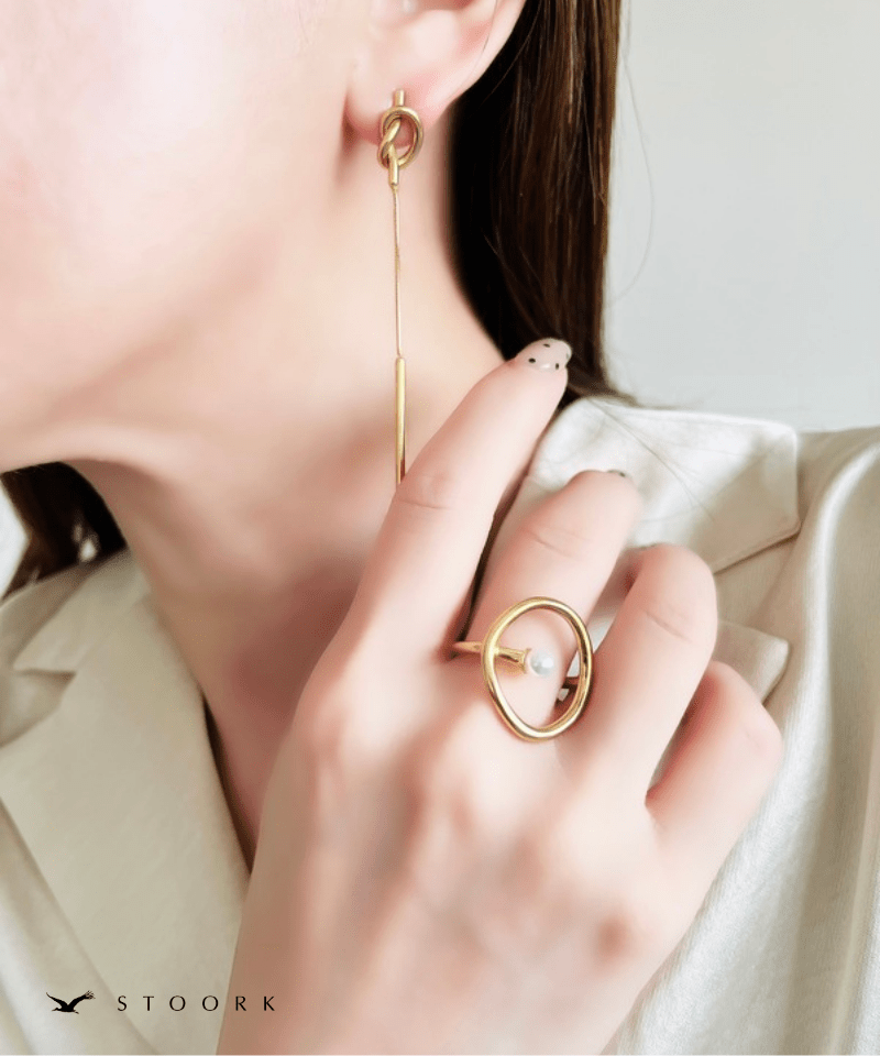 Circle Pearl Ring - stoork