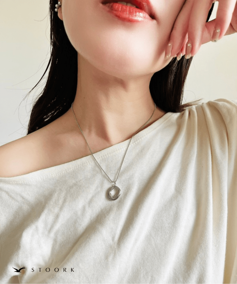 Circle Top Necklace - stoork