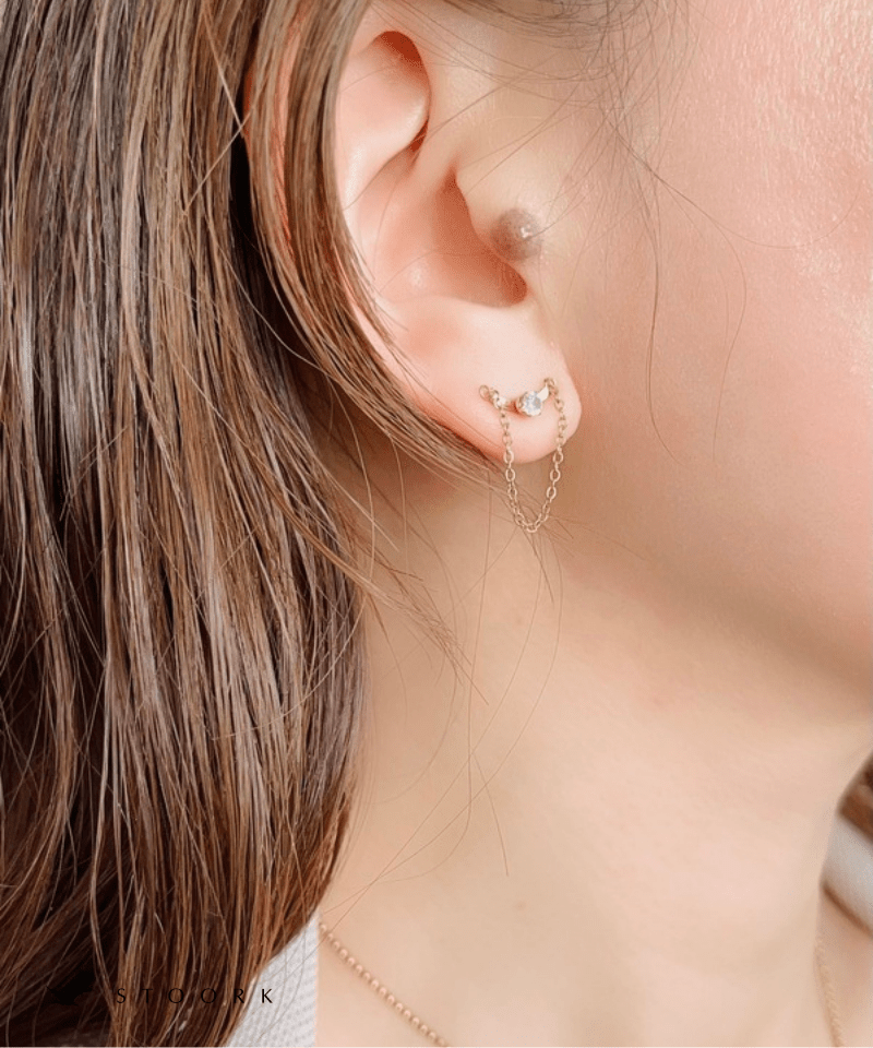 Crystal U - Chain Pierce - stoork
