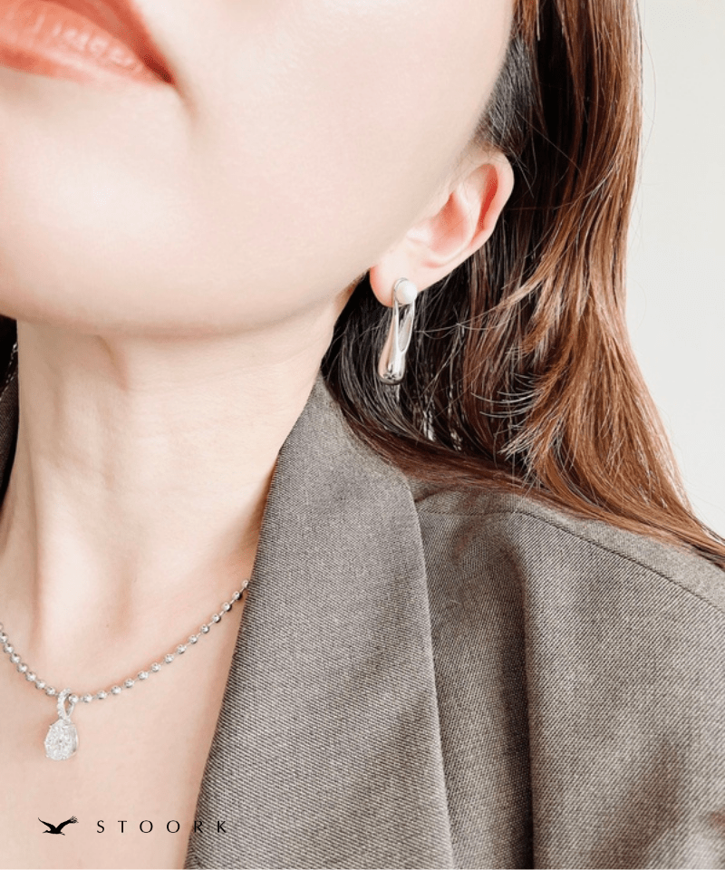 Curve Metal Pearl Pierce - stoork