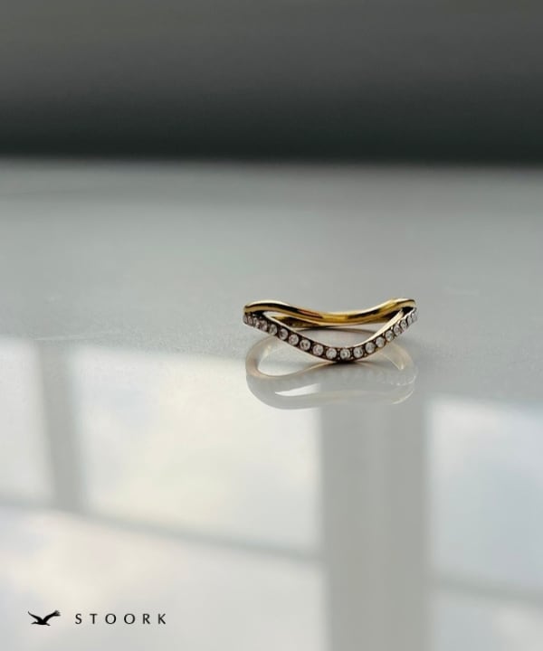 【再入荷】Double V Ring