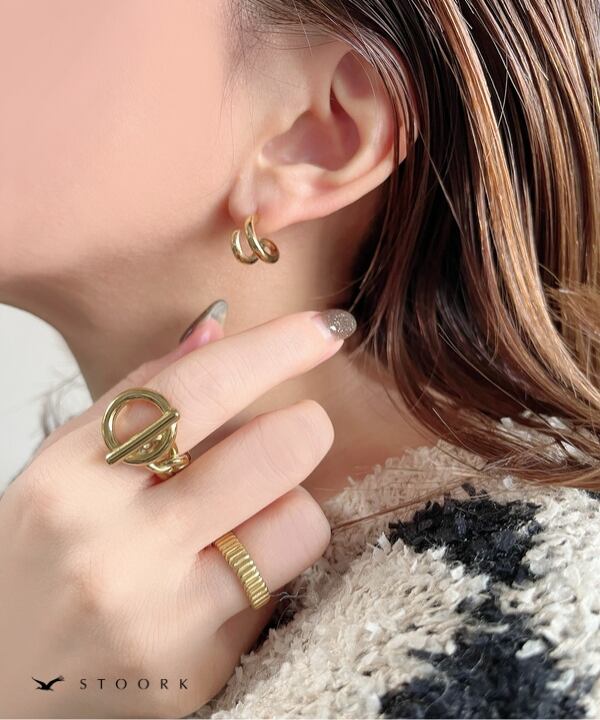 【再入荷】Double Line Pierce