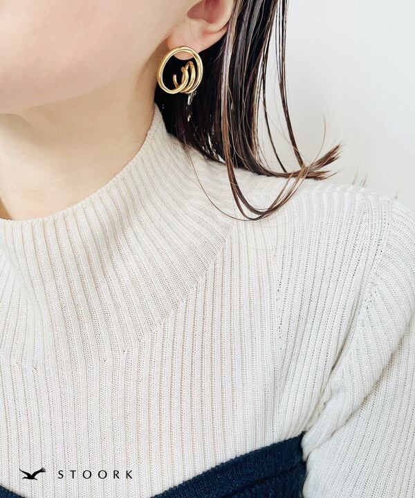 【再入荷】316L Round And Round Pierce