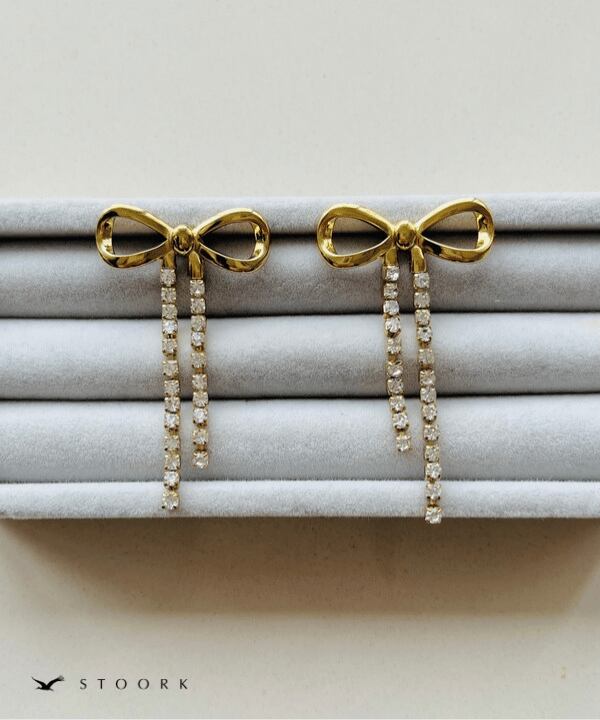 Zirconia Ribbon Pierce