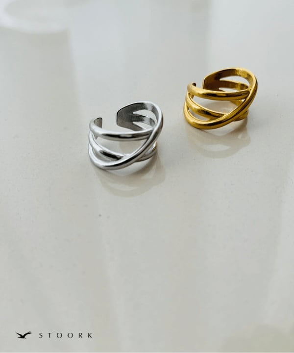 【再入荷】Multi Cross Ring