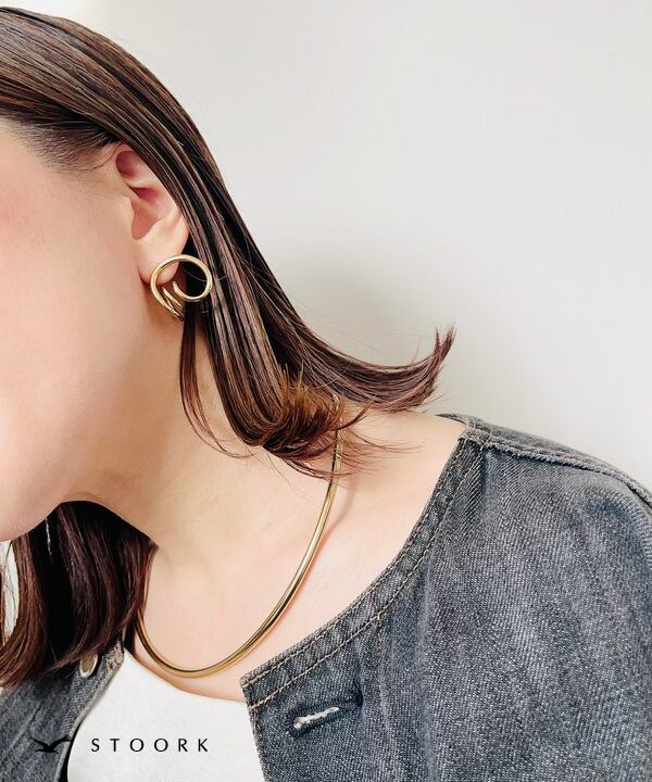 【再入荷】316L Round And Round Pierce