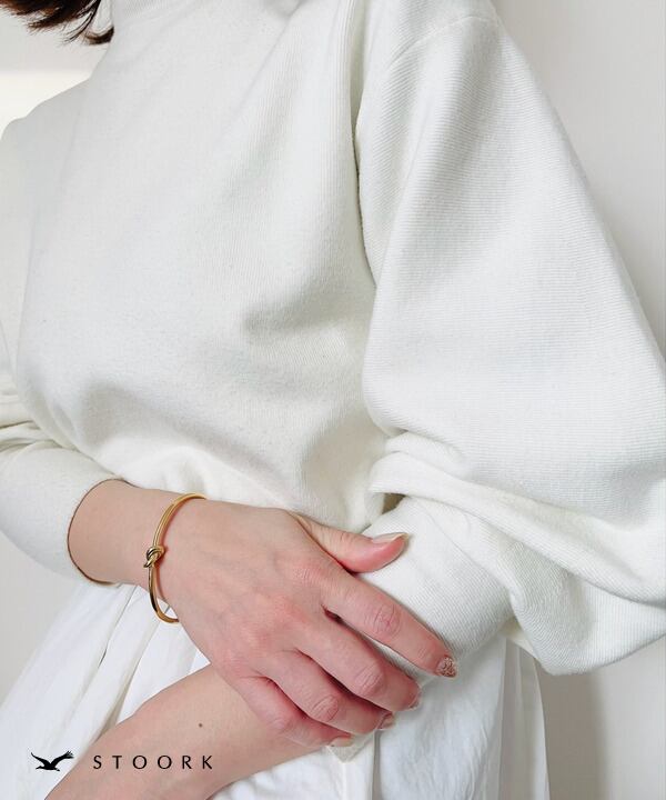 【再入荷】Knot Hoop Bangle