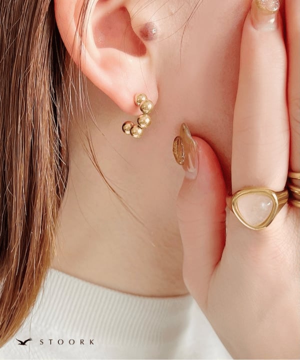 【再入荷】316L Ball Hoop Pierce