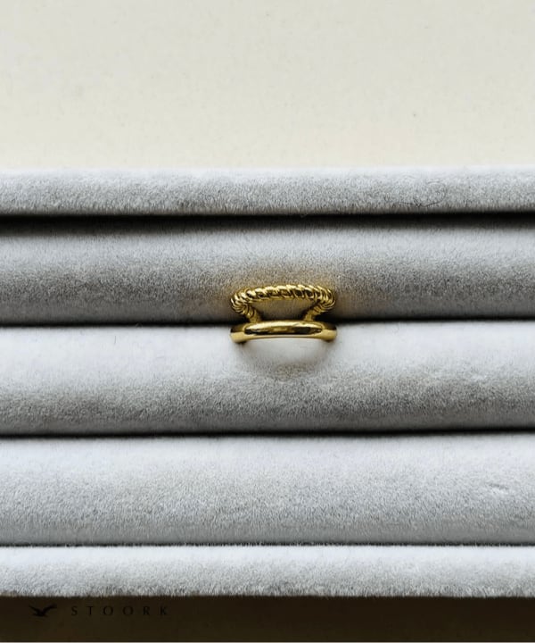 【再入荷】Dot Double Ear Cuff - stoork
