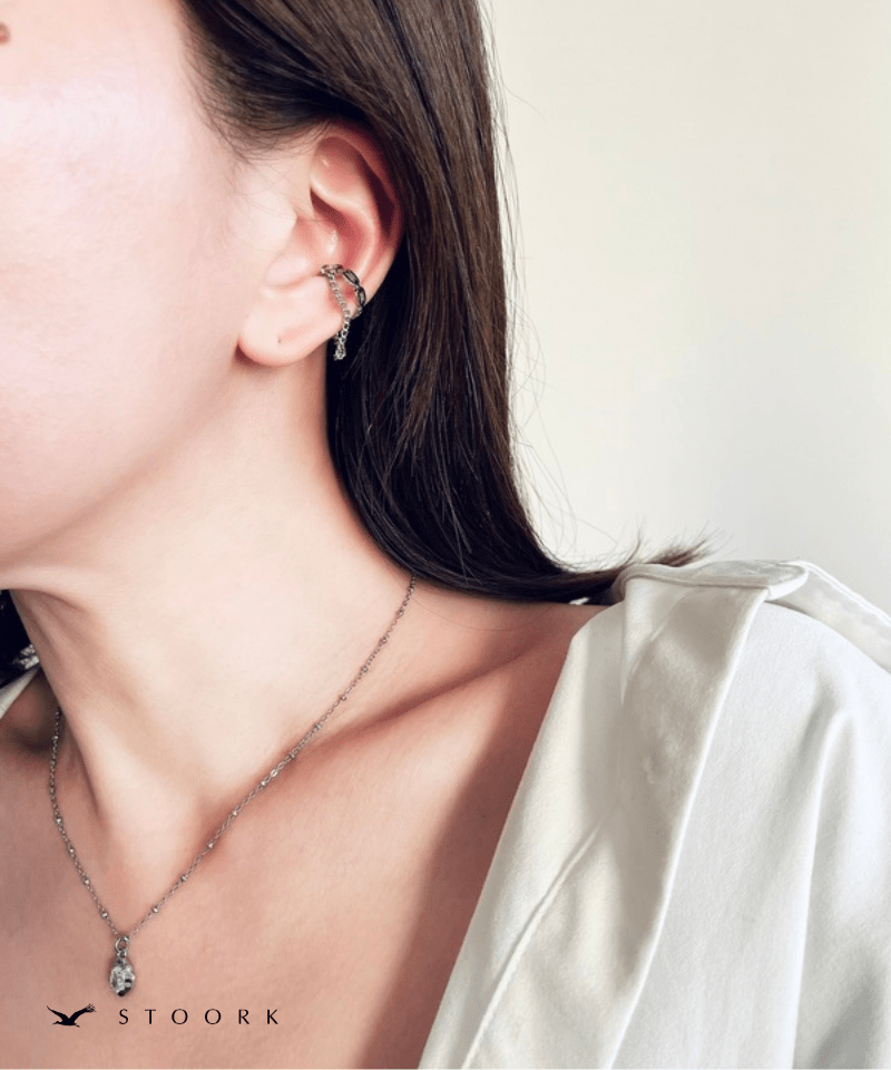 Double Chain Ear Cuff - stoork