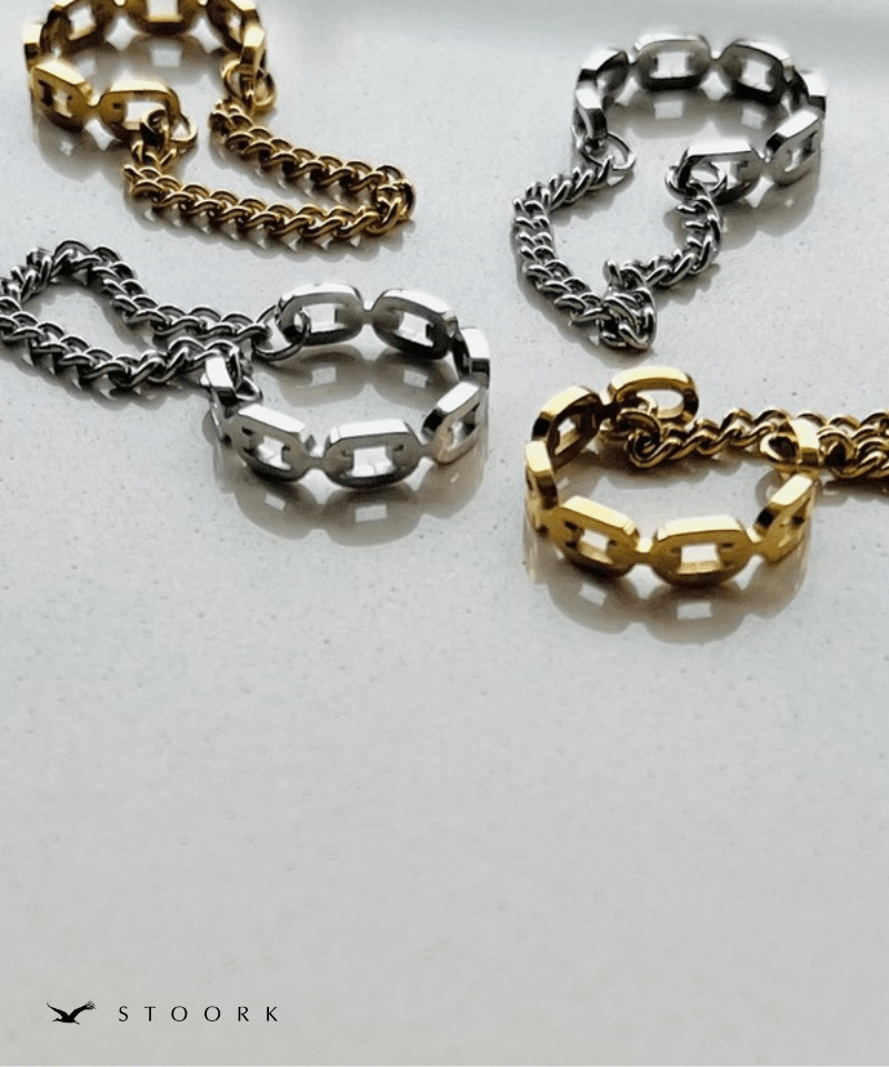 Double Chain Ear Cuff - stoork