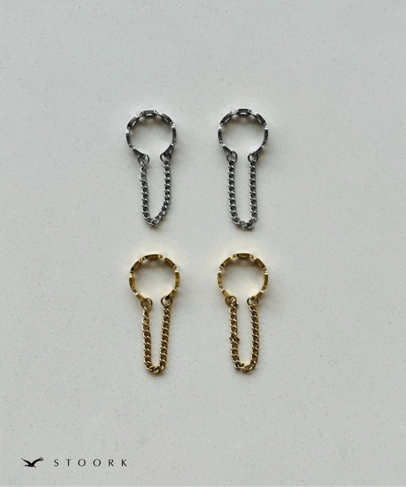 Double Chain Ear Cuff - stoork