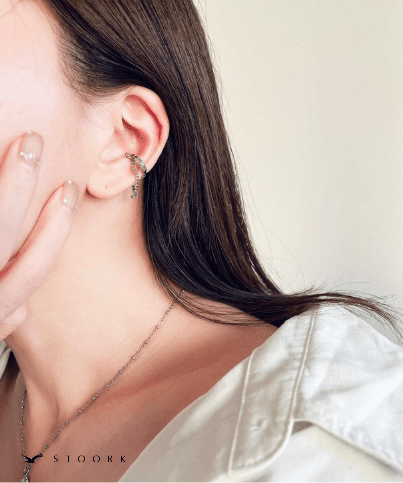 Double Chain Ear Cuff - stoork