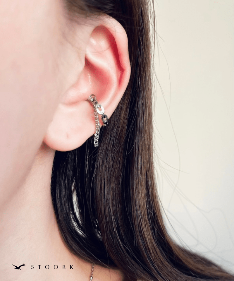 Double Chain Ear Cuff - stoork