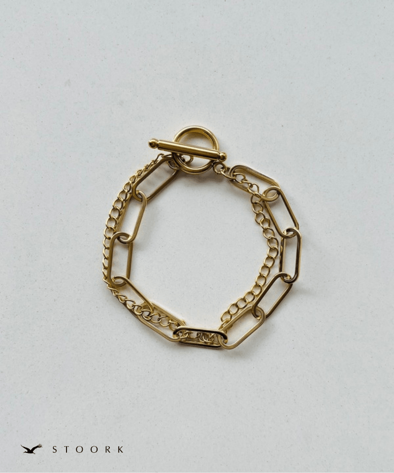 Double Chain Mantel Bracelet - stoork