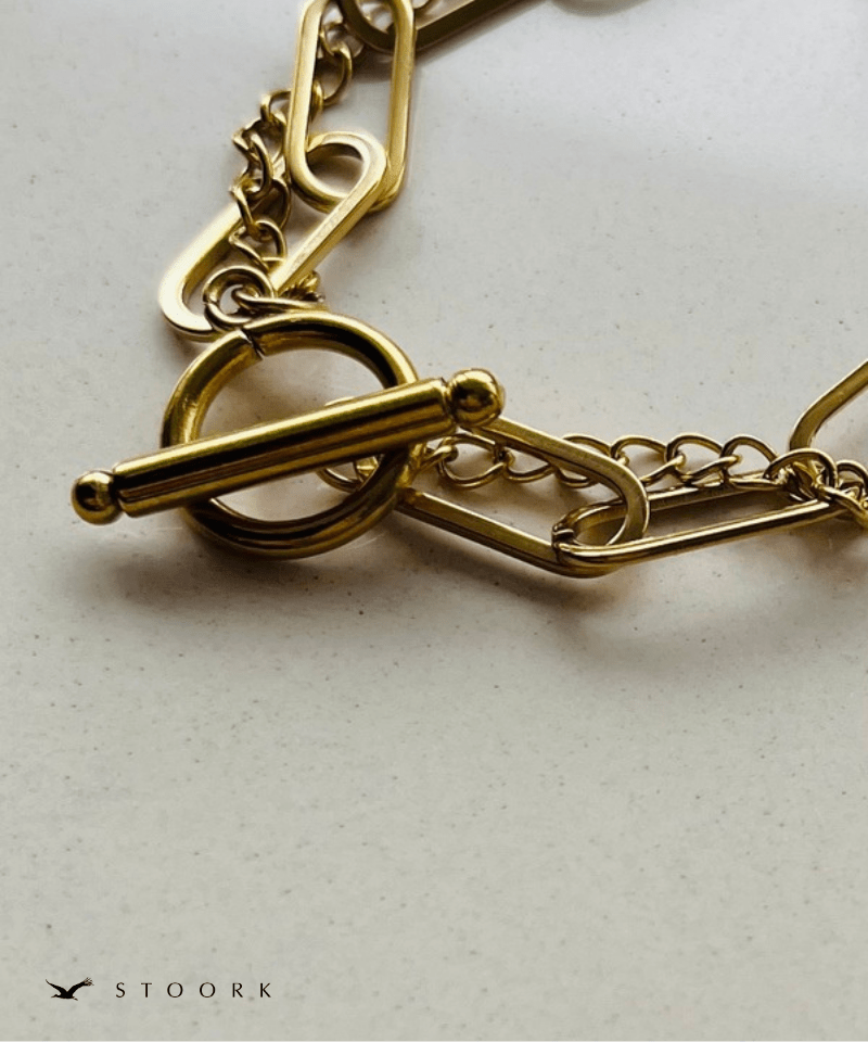 Double Chain Mantel Bracelet - stoork
