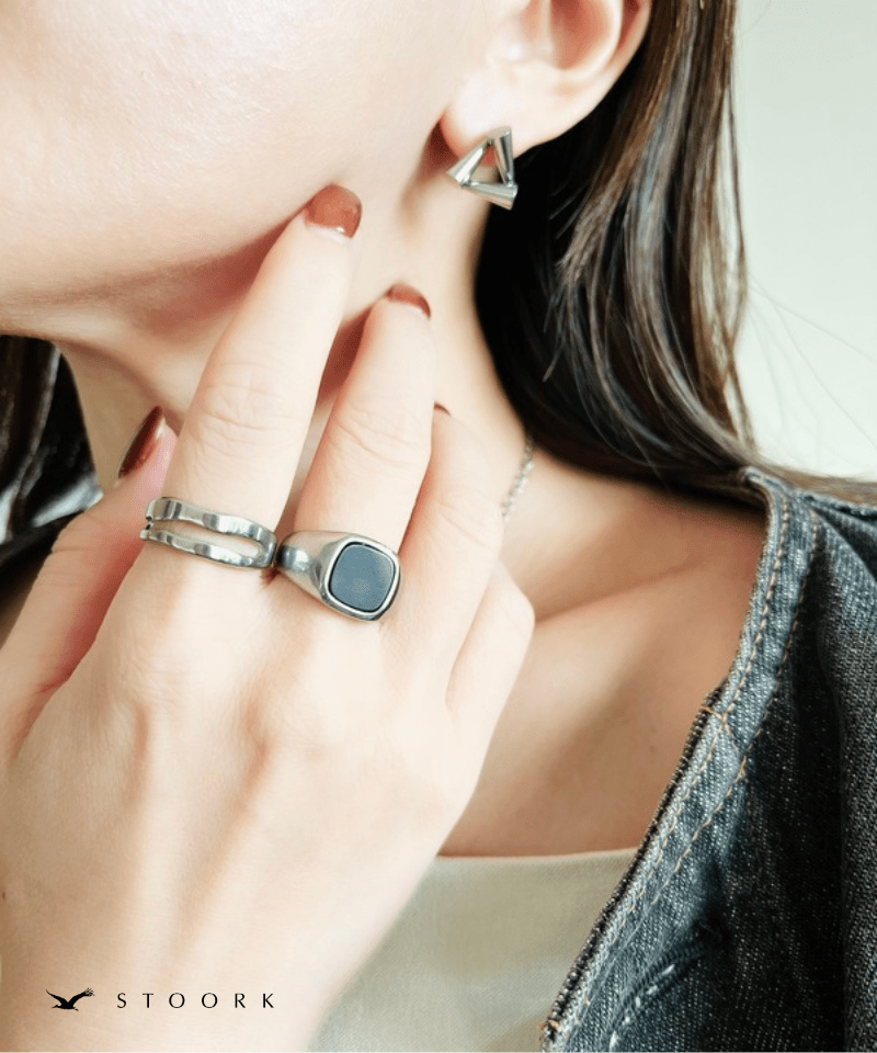 Double Wave Ring - stoork