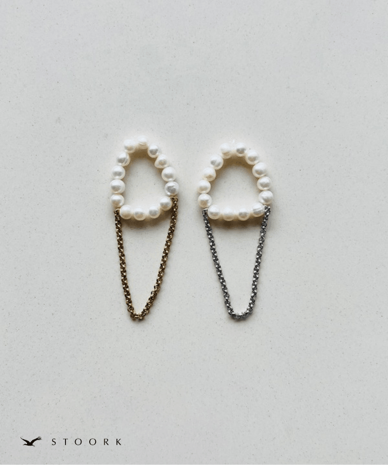 Drape Pearl Ring - stoork