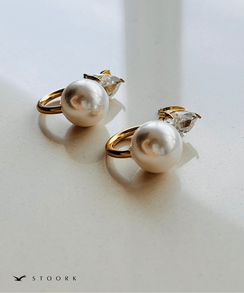 Drop Stone Pearl Pierce - stoork