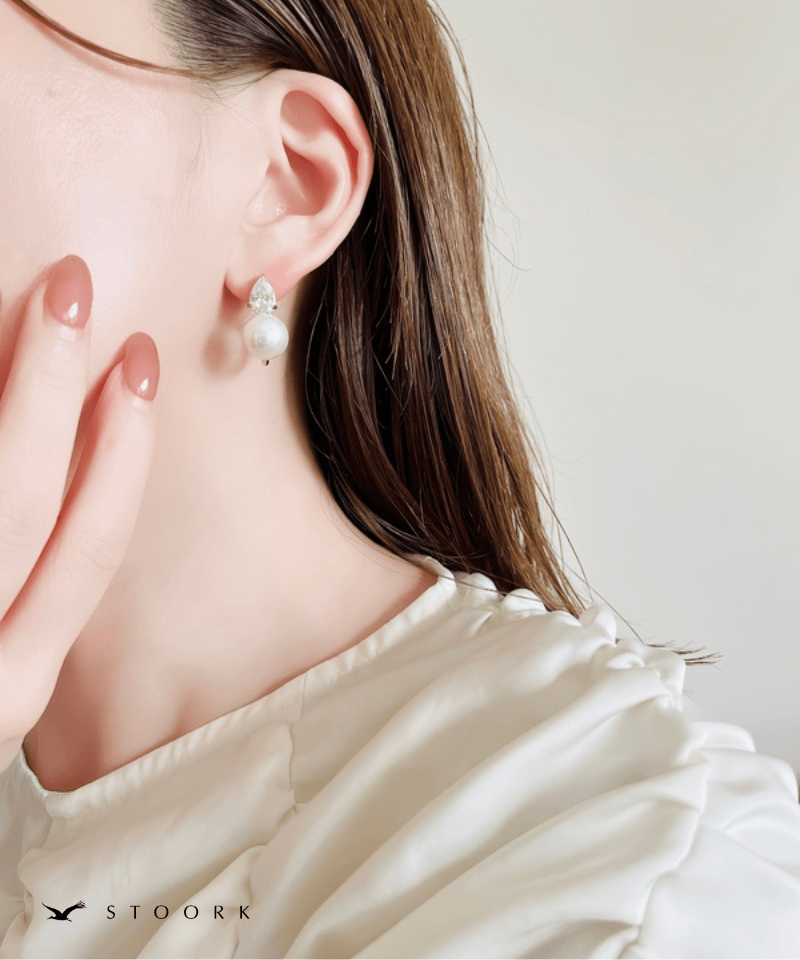 Drop Stone Pearl Pierce - stoork