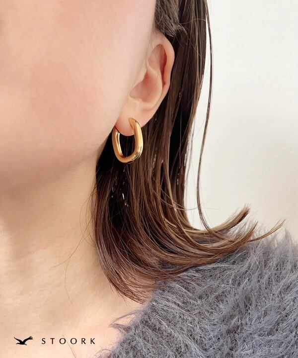 【再入荷】316L Ellipse Hoop Pierce