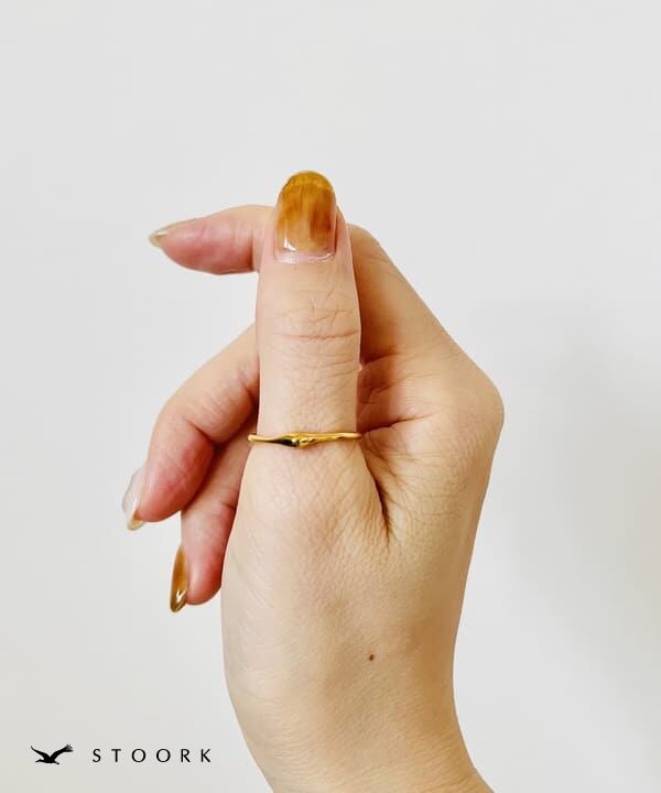 【再入荷】316L Irregular Round Ring